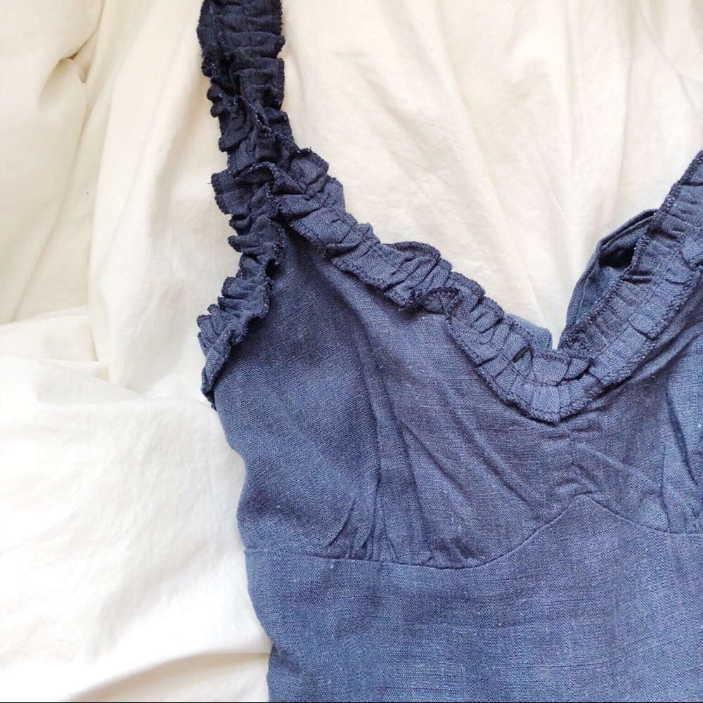 gorgeous navy blue romper - Picture 2 of 5